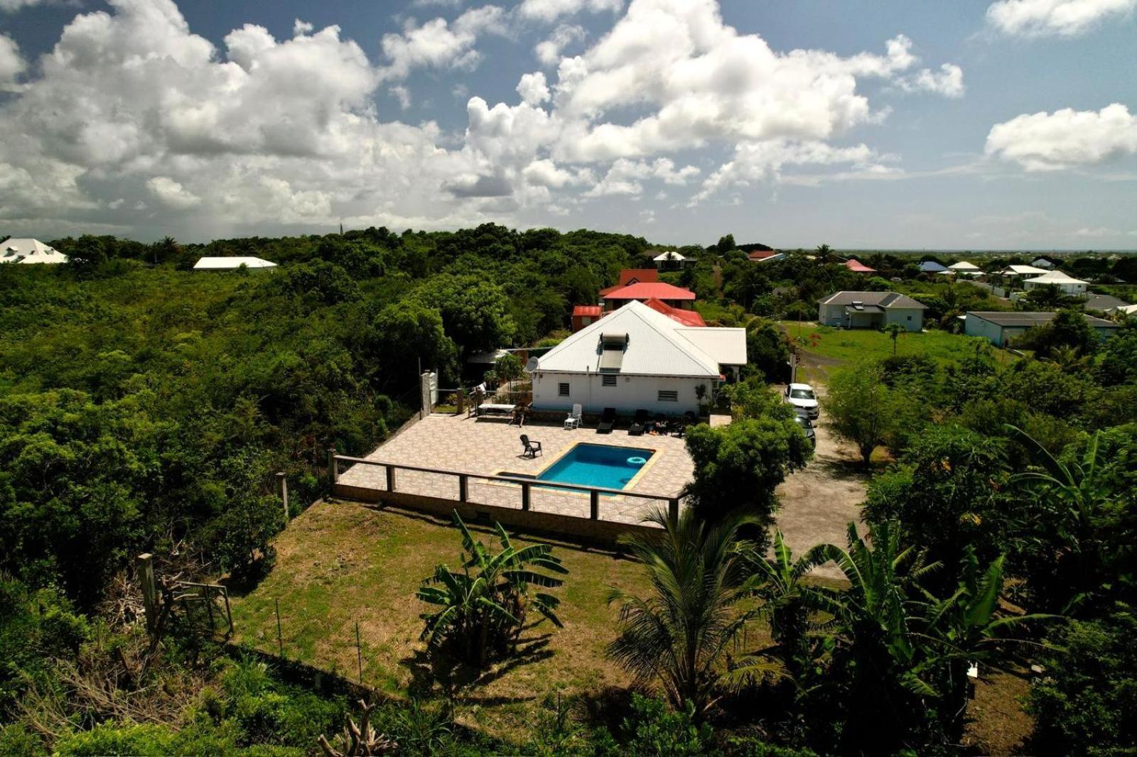 "Le Champs" Des Oiseaux Villa Anse-Bertrand Exterior foto